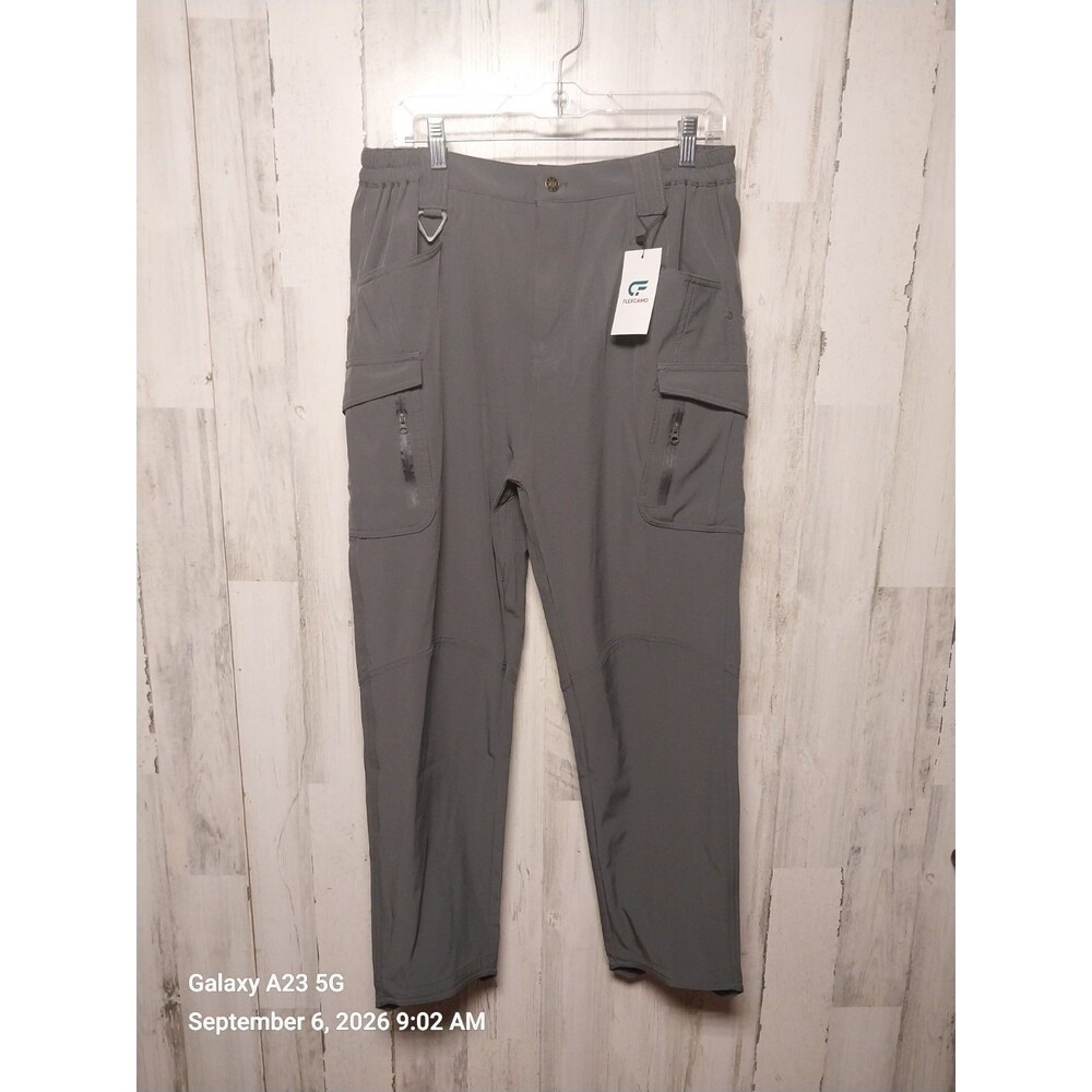 Flexcamo Tactical Series Pants Mens Lx28 Grey Cargo Combat Hiking Work NWT